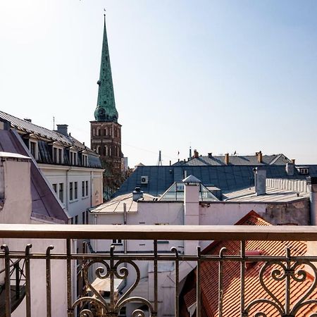 Old Riga Aldaru Street 2 Level Apartment With Terrace Luaran gambar