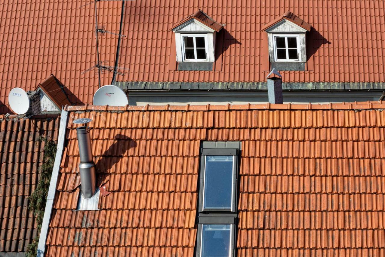 Old Riga Aldaru Street 2 Level Apartment With Terrace Luaran gambar