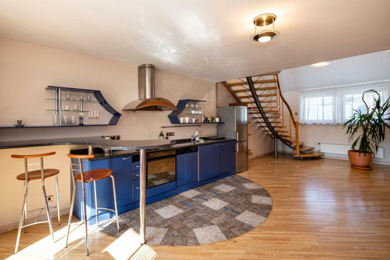 Old Riga Aldaru Street 2 Level Apartment With Terrace Luaran gambar